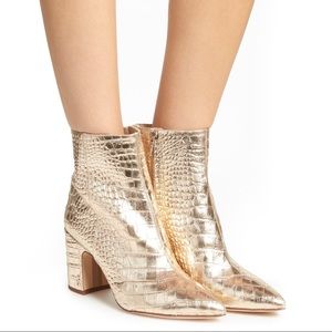 Gold sam edelman boots Clearance